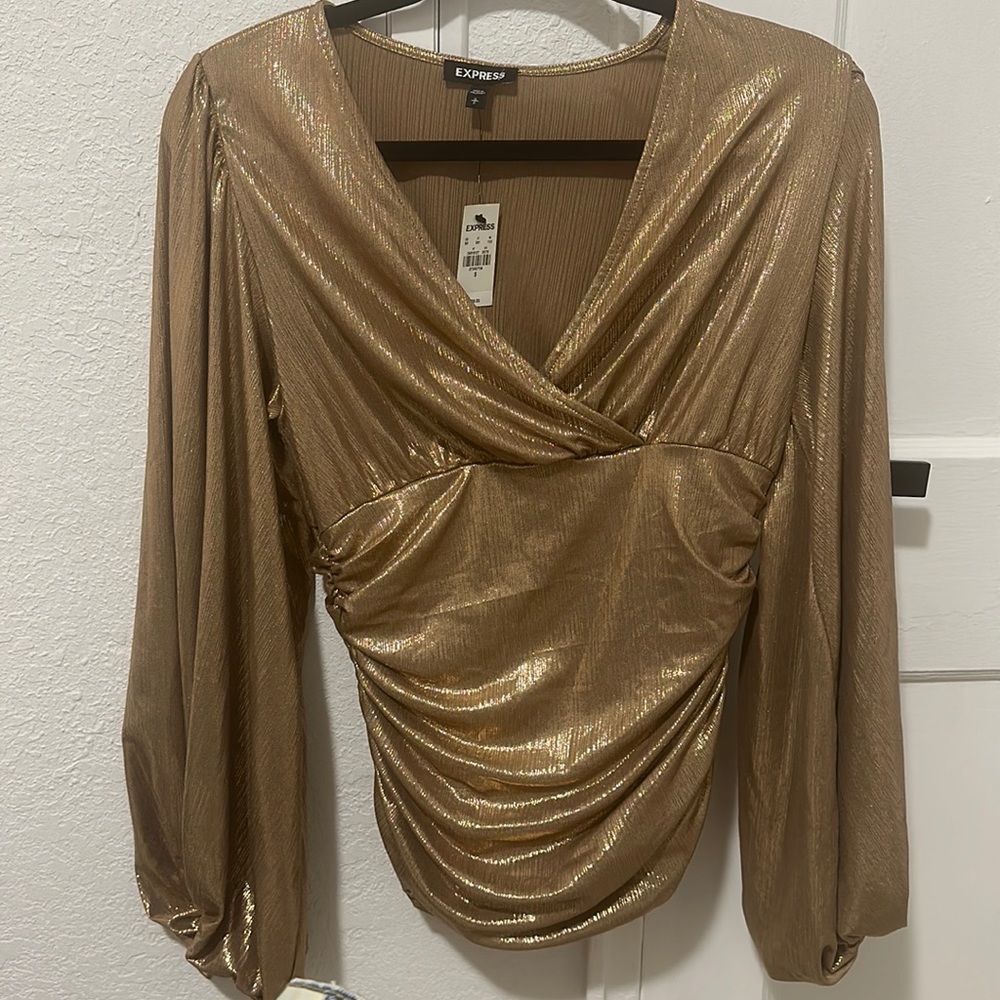 Champagne Gold blouse